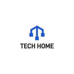 Home Technology Logo Design Inspiration