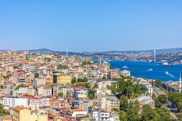 Obraz premium Scenic view of the city of Istanbul, Turkey.