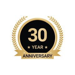 30 Year Anniversary Vector, 30 Year Anniversary Logo