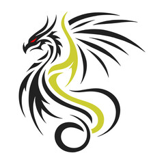 Black Dragon Indonesian Mythology