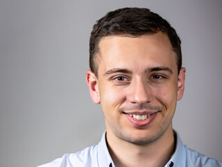 Fototapeta premium portrait of a businessman, young manager smiling