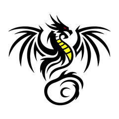 Black Dragon Indonesian Mythology