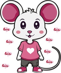 Rabit vector design print and eps file 