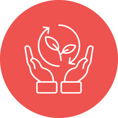 Obraz premium Sustainability Icon