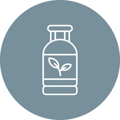 Fototapeta premium Bio Gas Icon