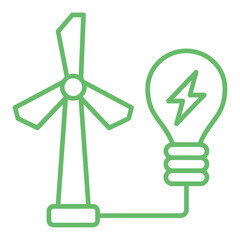 Wind Power Icon