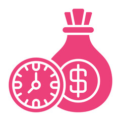 Time Is Money Icon