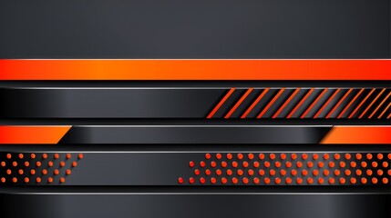 Dark gray background with slight warm glow. Abstract grunge wallpaper background, technology