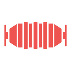Fototapeta premium Catalytic Converter Icon