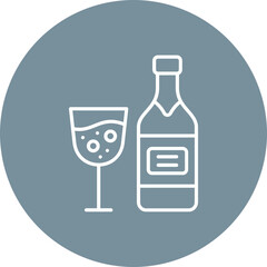 Champagne Icon