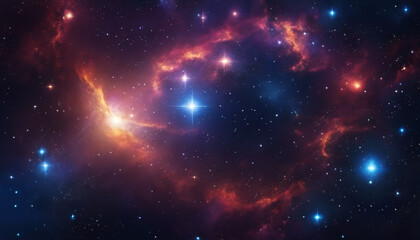 Fototapeta premium background with stars