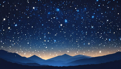 Fototapeta premium starry night sky