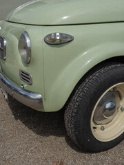 Details von historischen Autos