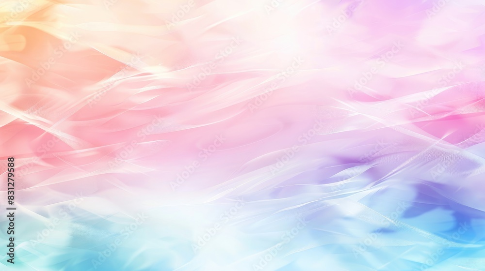 Poster abstract vector background with a soft gradient in pastel colors, featuring blurred transitions for 