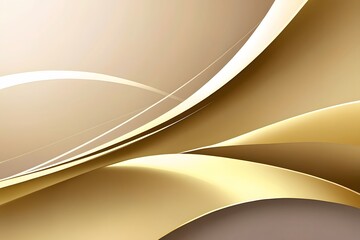 3D gold abstract wave background, dynamic flowing ,soft lighting, warm colors