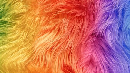 rainbow fur texture background, rainbow colors, rainbow color furry texture background, rainbow fur pattern, rainbow fluffy fur background, rainbow fur texture, rainbow color in the style of rainbow