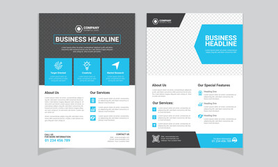 Corporate Business Flyer Design Bundle Template