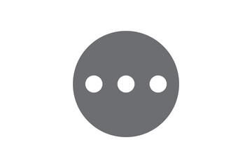 Generic three dots color icon