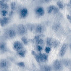 Denim Tie Dye Paint. Splash Gradient Tie Dye. Blue Abstract Grunge. Tiedye Print. Navy Circle Repeat. Seamless Stripe Tie Die. Blue Spot Background. Vector Navy Background. Tie Dye Print Mark.
