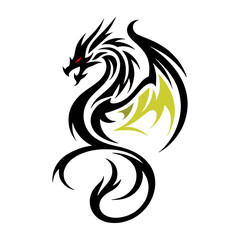 Black Dragon Indonesian Mythology