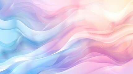 Vector background with a blurry pastel gradient, creating a smooth and soft abstract design for a modern look