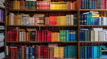 A prideful display of LGBTQ+ books and literature at a local bookstore 