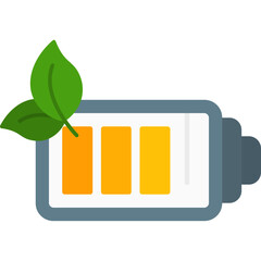 Eco Battery Icon