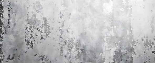 Abstract White Concrete Wall Texture Background