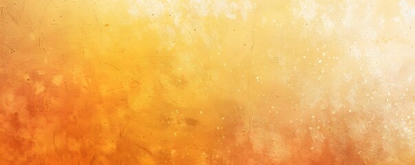 Golden Orange and Yellow Gradient Background with Vintage Texture