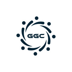 G G C, G G C design, G G C letter, G G C logo, GGC, GGC letter, GGC logo, GGC monogram, golden latter logo, GGC gold logo, icon, identity, industry, initial, letter, line, linked, logo, logos, logotyp