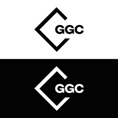 G G C, G G C design, G G C letter, G G C logo, GGC, GGC letter, GGC logo, GGC monogram, golden latter logo, GGC gold logo, icon, identity, industry, initial, letter, line, linked, logo, logos, logotyp
