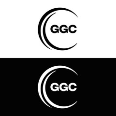 G G C, G G C design, G G C letter, G G C logo, GGC, GGC letter, GGC logo, GGC monogram, golden latter logo, GGC gold logo, icon, identity, industry, initial, letter, line, linked, logo, logos, logotyp