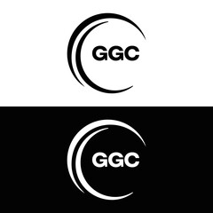 G G C, G G C design, G G C letter, G G C logo, GGC, GGC letter, GGC logo, GGC monogram, golden latter logo, GGC gold logo, icon, identity, industry, initial, letter, line, linked, logo, logos, logotyp