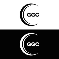 G G C, G G C design, G G C letter, G G C logo, GGC, GGC letter, GGC logo, GGC monogram, golden latter logo, GGC gold logo, icon, identity, industry, initial, letter, line, linked, logo, logos, logotyp
