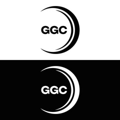 G G C, G G C design, G G C letter, G G C logo, GGC, GGC letter, GGC logo, GGC monogram, golden latter logo, GGC gold logo, icon, identity, industry, initial, letter, line, linked, logo, logos, logotyp