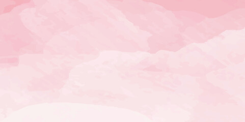 Abstract pink and white background with spotlight border and watercolor painted old grunge or smoke texture. black wall, stone texture for the background. beautiful pink watercolor grunge.