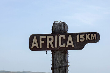 cartel indicador, Africa