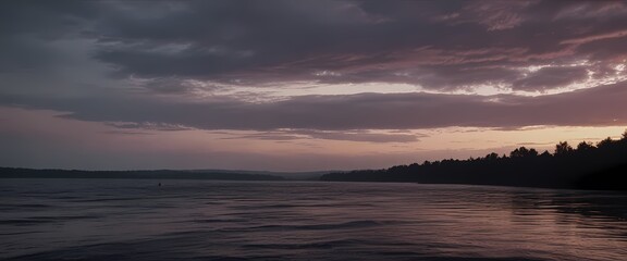 Obraz premium whirlpool at sunset, cloudy, hurricane, rainbow on the horizon. Generative AI, Generative, AI