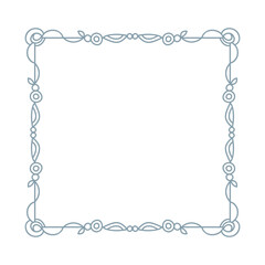 Elegant and realistic frame and hand drawn leaves, design template in line style. Vector background for wedding invitations, greeting cards, social media stories, labels, corporate identities