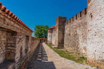 Majestic Fetislam fortress in Serbia standing proud under the clear sky