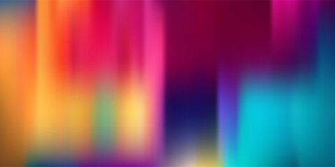 Blurred colored abstract background. Smooth transitions of iridescent colors. Colorful gradient.