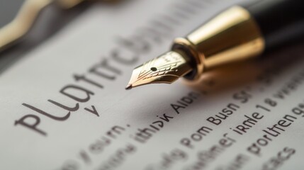 Agreement contract. Business concept illustration generated by ai