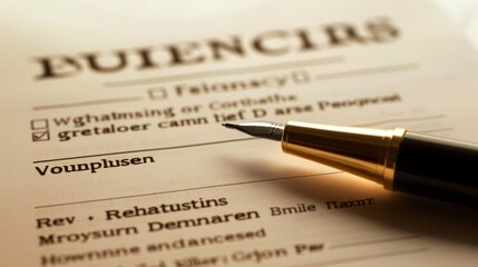 Agreement contract. Business concept illustration generated by ai