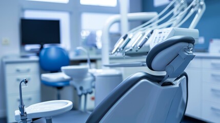 Stomatology clinic illustration generated by ai