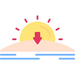 Sunset Icon