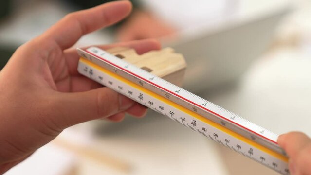 Using A Scale Ruler