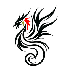 Black Dragon Indonesian Mythology