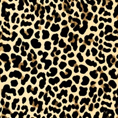 Fototapeta premium leopard print leather texture, modern background for printing clothes, fabric, paper