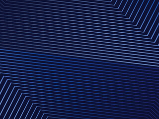 Premium background design with diagonal dark blue stripes pattern. Vector horizontal template for digital lux business banner, contemporary formal invitation, luxury voucher, prestigious gift certific