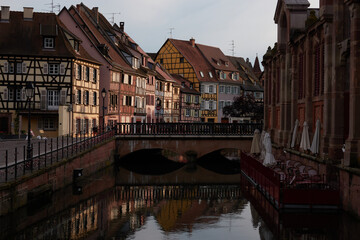 Colmar France Old town in Spring